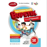 Buku pendamping tematik terpadu k13 buku penilaian tematik BUPETIK erlangga kelas 1E pengalamanku