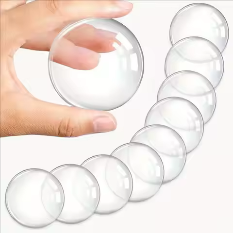 Door Knob Wall Shield Clear Soft Rubber Door Stopper Door Handle Bumper Mute Stickers Wall Protector