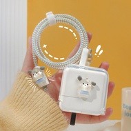 Suitable for Apple Macbook Notebook Data Cable Protective Case iPhone30w/35w Dual Port Charger Fast 