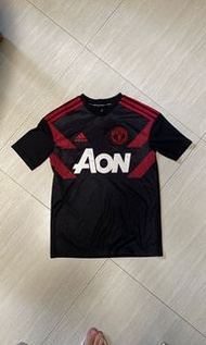 曼聯黑色中童13-14Y球衣 如今個星期交收$120