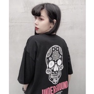 Amoeba Skull Short T-Black