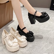 (Form Large) Lolita doll shoes with foot-hugging straps - women's shoes with 9p padded sole, soft le