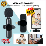 COD Hadesi Wireless Lavalier Lapel Microphone Vlogger Lightning / mik mic mikrofon microfon mikropon
