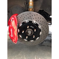 BREMBO EVO X CZ4A 4B11T FRONT 2 PIECE 355MM FLOATING DISC ROTOR