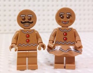 （$100/2隻）全新 lego Creator 10267 聖誕 薑餅人 minifigures  薑餅先生 + 太太  人仔