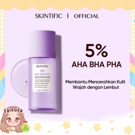 SKINTIFIC - 5% Aha Bha Pha Exfoliating Toner Face Glow and Smooth Skin with Niacinamide