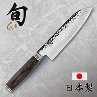 【KAI 貝印】旬Shun 日本製VG-MAX 33層大馬士革鋼 三德廚刀 18cm