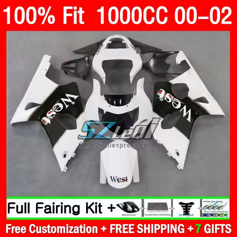 Injection Fairing For SUZUKI GSXR1000 K2 GSXR 1000 1000CC 65Q1.13 GSXR-1000 GSX R1000 2000 2001 2002