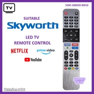 SKYWORTH Smart LED TV Remote Control (W010) SKYWORTH Smart YouTube Netflix TV Remote