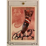 Clyde Drexler 1993-94 Fleer Career Highlights AUTO Autograph 5 of 12