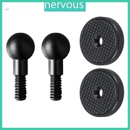NERV Aluminum 15mm  Head To 1 4inch Screw Converters For Tripod Accessories