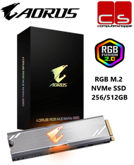 Gigabyte Aorus RGB NVMe M.2 SSD 256GB/512GB