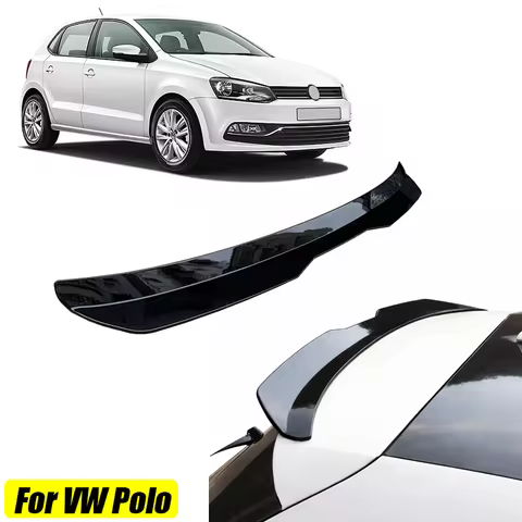 99Cm Universal Car Roof Spoiler Tail Wing For Volkswagen Accessories VW POLO Mk5 GTI R-Line 6R 6C
