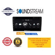 SOUNDSTREAM ANZUO ULTRA Series 9inch /10inch (4+64GB/8+128GB) Android Car Player with 360 Camera Support DSP 4G SIM Ori