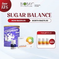 BIOBAY Sugar Balance Bundle | Complesure DM Gymcocose Purmarine | Diabetes Blood Sugar Care Kencing 