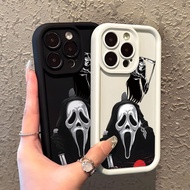Scream Horror Movie Death God Casing for Samsung Galaxy S25 S24 S23 S22 S21 Ultra S20 FE Plus M54 No