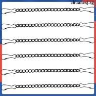 6 Pcs Door Hanging Chain Lock for Decorative Picture Hangers House Number Purse chuancsj