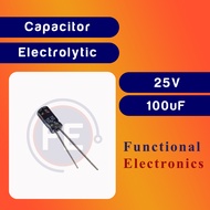 5pcs 100UF 25V 220UF 35V Electrolytic Capacitor