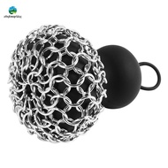 Cast Iron Chainmail Scrubber, Cast Iron Skillet Cleaner for Fry Pan Cleaner Cast Iron Skillet Cleane