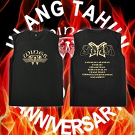 COD kAOS Baju Vest Wings Double Trouble Album Rock Band Graphic Printed Tee Adult Cotton Wings Rock 