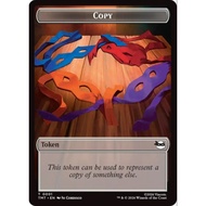 MTG Teenage Mutant Ninja Turtles: Copy Token (0001)//Dinosaur Soldier Token (0002)