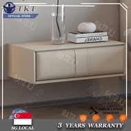TK TK Table Bedside Modern Minimalist Hanging Bedside Table Bedroom Shelf Wall Hanging Style Home Drawer ctg