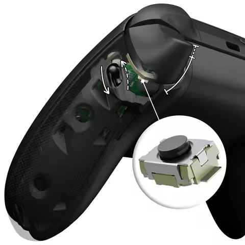 Turn to Clicky Version DIY Replacement Clicky Kit for Xbox Core Wireless Controller, Flexor Trigger 