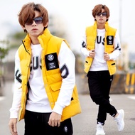 [NB0739J] Made In Korea Special Waterproof Antifouling Coating Thick Cotton Warm Vest Jacket (LE-Z51