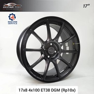 【Installation Available】RP10X RAXER FLOW FORMING 17 INCH 17x8 4x100 ET38 DGM READY STOCK SPORT RIM