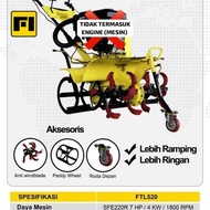 FIRMAN FTL520 TILLLER BAJAK MINI | CULITAVATOR | TANPA ENGINE