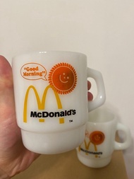 靚仔 中古 麥當勞 fire king 古董 杯 fireking