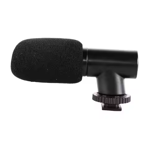 Video Microphone On-Camera Mini Condenser Record Interviews Vlog Mic For Phone DSLR Camera Microphon