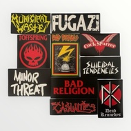 Sticker Pack Band Punk Hardcore (Fugazi, Minor Threat, Bad Brains, Dead Keneddys, Bad Religon, Suici