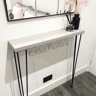 Decorative Table Side Wall Console Table/Console Tv Rack Makeup Table Decoration