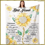 [H E M D] Best Friend Blanket Best Friend Birthday Gifts Friendship Gifts Best Friend Gift for Women