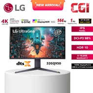 LG 32''32GQ950 UltraGear™ UHD 4K Nano IPS with ATW 1ms 144Hz HDR 1000 Monitor with G-SYNC® Compatibl