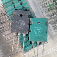 Cặp sò 2SA1301 2SC3280 màu xanh đen chuẩn tháo máy sịn A1301 C3280 tháo máy