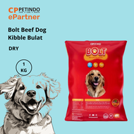 BOLT Beef Kibble Bulat Dog Food 1 Kg