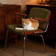 Dining Chair Design Stool Medieval Armrest Table Sofa Home Office Single Backrest Computer Study Lei