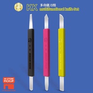 XUANHOU 3 in 1 Double Head Multifunctional Disassembly Set Pry Tool Scraper Mobile Phone LCD Screen 