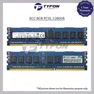 Mix Branded 8GB PC3L-12800R 1RX4 DDR3 1600MHz ECC Registered RAM (Refurbished)