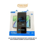 LCD+TS INFINIX X682/X683/KE7/CE7J (IN,FINIX HOT 10/NOTE 8I/SPARK 6/CAMON 16) BLACK SUNSHINE