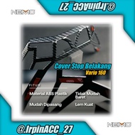 Carbon Nemo Vario 160 Cover Filter Cover Lampu Depan Cover Sen Depan Corong Kenalpot Lis Lampu Depan
