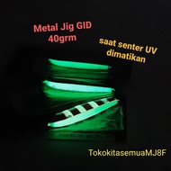 MJ Luminous GID MJ8F Metal Jig Fishing Bait