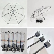 Transparent 3-fold umbrella