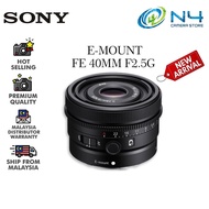 Sony Lens FE 40MM F2.5G SEL40F25G Compact and Precision Prime Lens ( 1+1 Year Sony Malaysia Warranty
