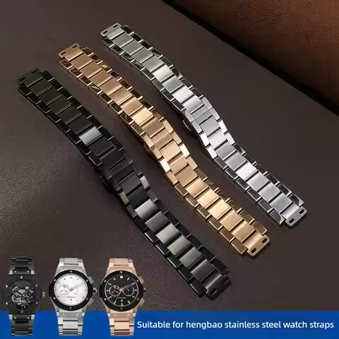 Suitable for Hublot Stainless Steel Watch with BIG BANG Classic Fusion Yubo Men's Fine Steel Bracele