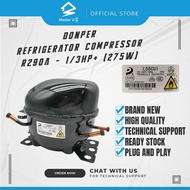 REFRIGERATOR DONPER COMPRESSOR R290A - 1/3HP+ (275W)  - R CMP-L58CU1