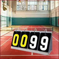 [kokiya] Flip Score Board Score Keeper Digital Scorer 4 digits Score Flipper for Outdoor