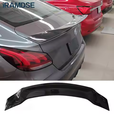 MG5 Spoiler for Morris Garages 5 GT Rear Wing 2021 2022 2023 Glossy Black Car Tail Fin Accessories E